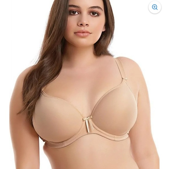 Elomi EL8722 Bijou Beige Underwire T-Shirt Bra 36j - Picture 1 of 14